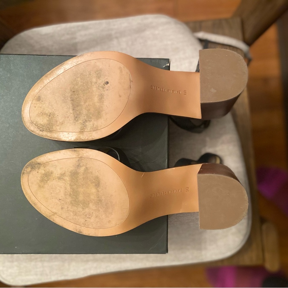 Banana Republic High Block Heel Sandals - Picture 4 of 5